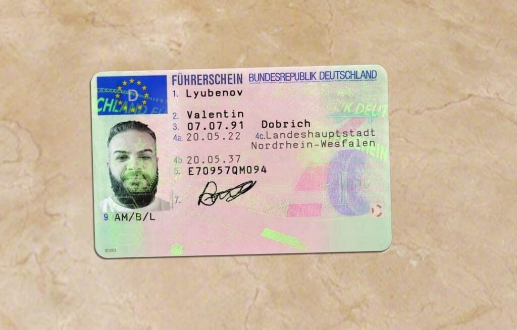 Licencia de Conducir Alemana