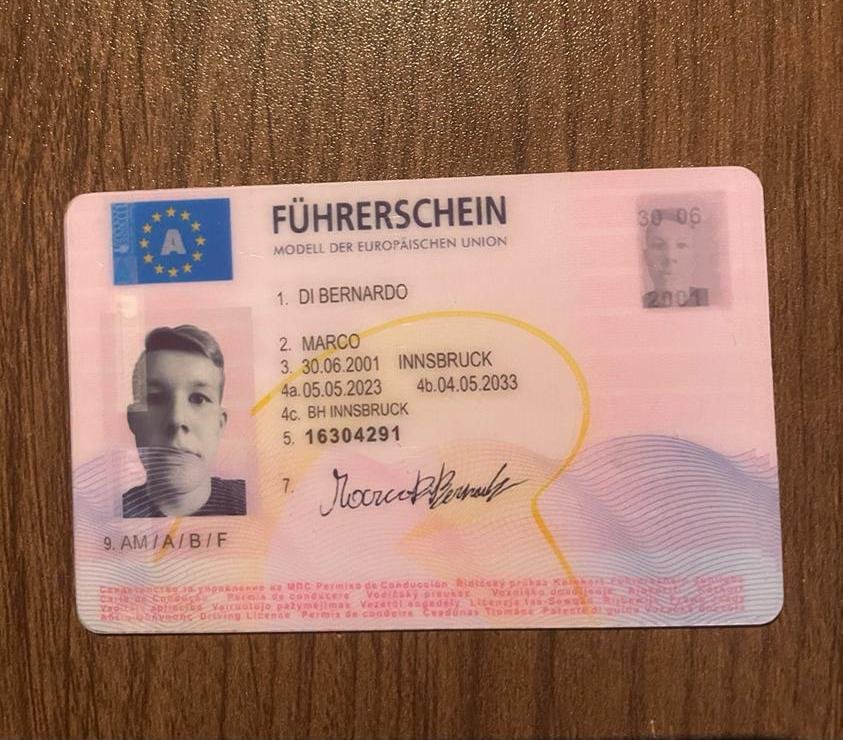Buy Austrian Driver's License Online
