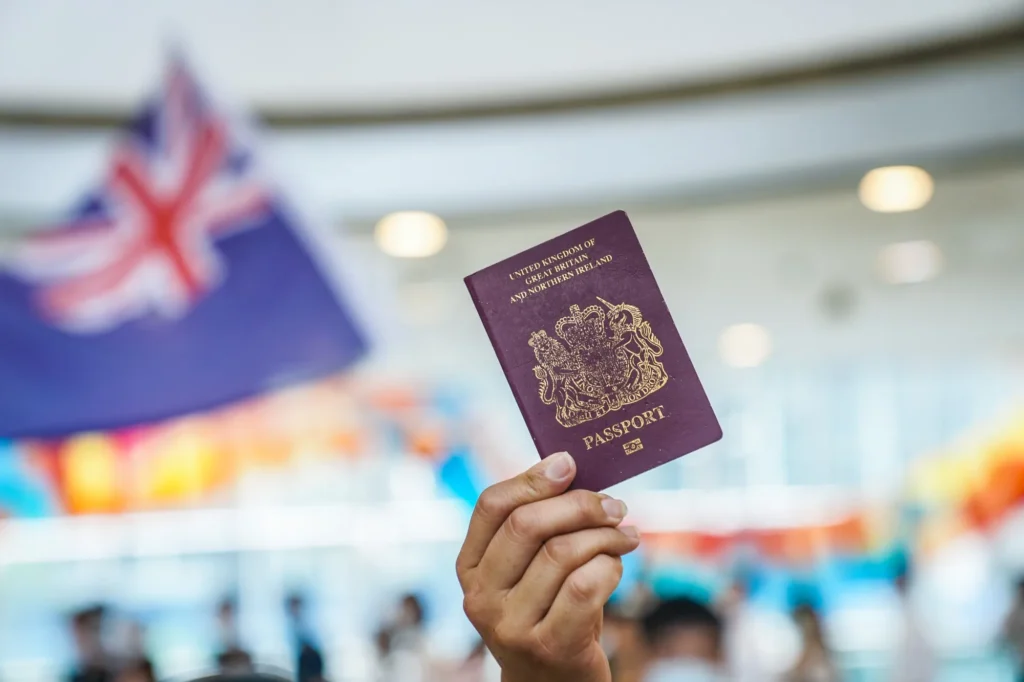 Comprar pasaporte británico en línea