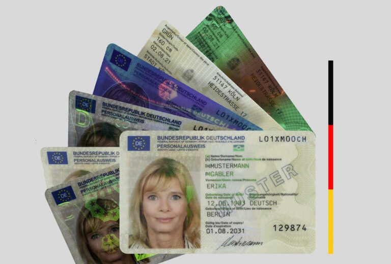 Obtener tarjeta de identificación alemana