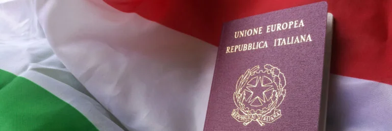 Comprar pasaporte italiano