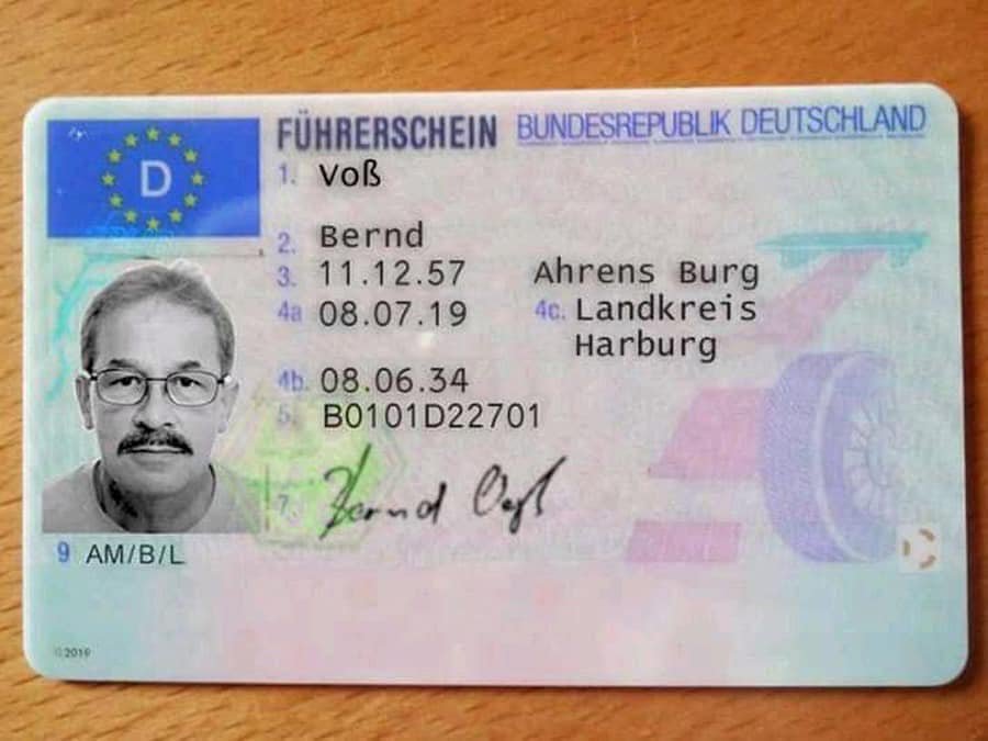 Licencia de Conducir Alemana